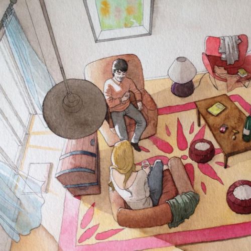 illustration aquarelle