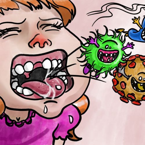 illustration numérique. Projet de bouquin pour enfant