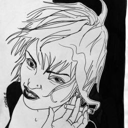 illustration feutre noir