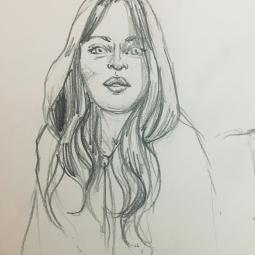 Croquis crayon de papier