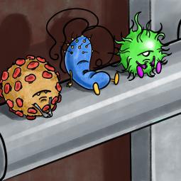 illustration numérique. Projet de bouquin pour enfant